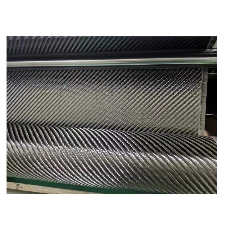 Anti Static 4x4 Twill 3k Plain Weave Carbon Fiber Fabric 280gsm Woven ...