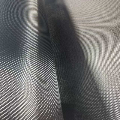 Smooth Plain Twill Woven Carbon Fiber Cloth Roll 3k 12k