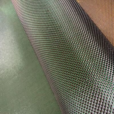 Smooth Metal Wire Glitter Carbon Fiber Fabric  Purple Red Blue Gold Green