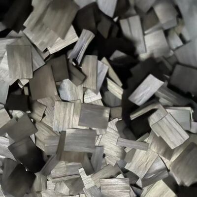 thin Black Cut Chopped Carbon Fiber Different Length Diamond